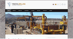 Desktop Screenshot of mineraldrilling.com